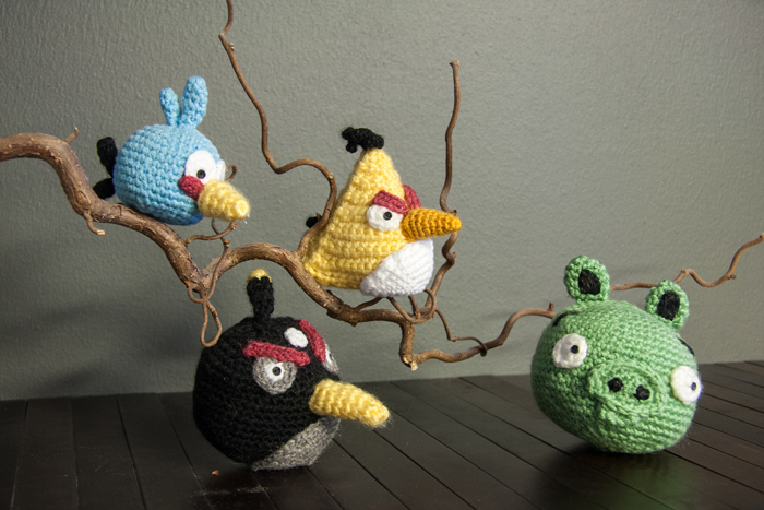 Angry Birds amigurumi